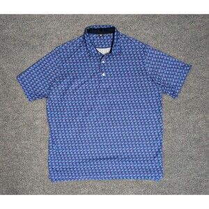 FootJoy Polo Shirt Mens XL Performance Golf Fireworks